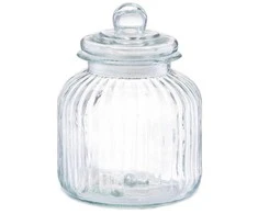 NOSTALGIE Glass Food Jar 2800 ml, ZELLER