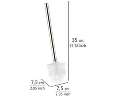 Nuimamas silikoninis šepetėlis 7,5 cm, spalva balta, Wenko