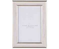 Nuotraukų rėmelis Home Styling Collection Foto rėmelis, balintos medienos imitacija, 24 x 29 cm