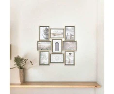 Frame Moly nuotraukų rėmelis, 9 nuotraukos Atmosphera interjero dizaineris juodas