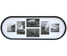 Nuotraukų rėmelis Multiframe for 6 photos ALICE, 25 x 70 x 2 cm, glass