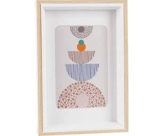 Nuotraukų rėmelis Home Styling Collection rėmelis Foto rėmelis su papartu, 15 x 22 x 3 cm