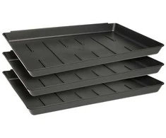 Home Styling Collection Batų džiovyklė NIU, 3 plastikiniai padėklai, 35 x 27 x 3 cm
