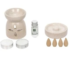 Home Styling Collection HAPO kvapioji deginimo žvakė + smilkalai, 9 vnt.