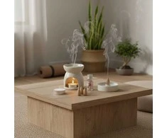 Home Styling Collection HAPO kvapioji deginimo žvakė + smilkalai, 9 vnt.