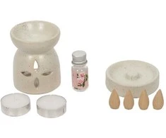 Home Styling Collection HAPO kvapioji deginimo žvakė + smilkalai, 9 vnt.