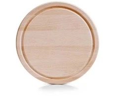 Zeller Apvali pjaustymo lenta iš buko medienos, Ø 25 cm
