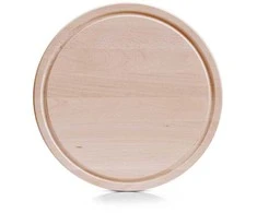 Zeller Apvali pjaustymo lenta iš buko medienos, Ø 31 cm