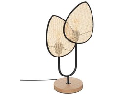 Atmosphera Lamp OLME dekoratyvinis šviestuvas, rotango pynė, aukštis 44 cm