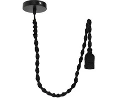 Home Styling Collection Lempos laikiklis su kabeliu lubiniam šviestuvui, 90 cm