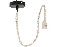 Home Styling Collection Lempos laikiklis su kabeliu lubiniam šviestuvui, 90 cm