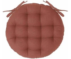 Atmosphera Oranžinis Apvali kėdės pagalvėlė ROUND, Ø 38 cm, oranžinė