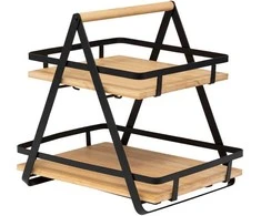 5five Simply Smart ORDERA stovi lentyna virtuvės stalviršiui, 2 aukštų, 30,5 x 22,5 x 29 cm
