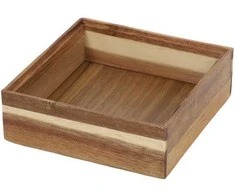 Medinis stalo organizatorius HEDO stalčiui, 15 x 15 x 5 cm