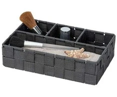 Wenko organizatorius Adria Small 26 x 6,5 x 17 cm pilkas polipropilenas