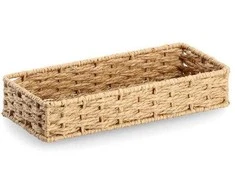 Zeller Rašomasis staliukas iš popieriaus pynimo, 24 x 11 x 4,5 cm