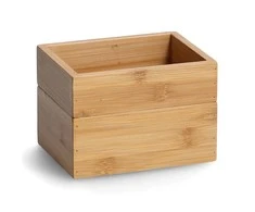 PIECES Organizatorius kosmetikai, bambukas, 2 vnt., ZELLER