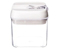 5five Simply Smart OSLO maisto konteineris, kvadratinis, skaidrus, 0,5 l talpos