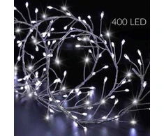 Usorteret Outdoor Lauko šviesos girlianda, 400 LED