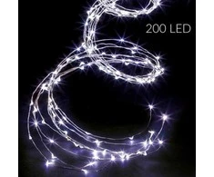 Fééric Lights and Christmas Outdoor Lauko šviesos girlianda, kaskados, 200 LED