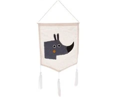 Home Styling Collection Dekoracija vaiko kambariui, gobelenas SAFARI, 70 x 37 cm