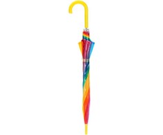 Redcliffs Parasol Didelis pusiau automatinis skėtis, vaivorykštė, Ø 80 cm
