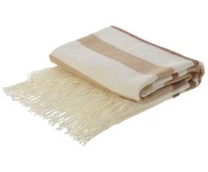 Home Styling Collection Antklodė su kutais, dryžuota, akrilinė, 130 x 160 cm