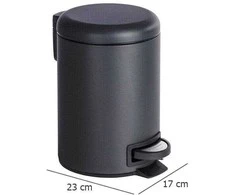 Wenko Pedalų dėžė Leman, raudona 3 ltr.