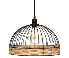 Atmosphera Lamp Pakabinamas šviestuvas SUWA su metaliniu gaubtu, Ø 35 cm