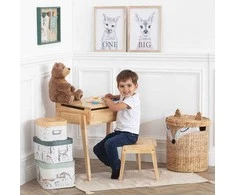 Atmosphera Dekoratyvinės dėžutės su dangteliu Forest Friends, 3 vnt