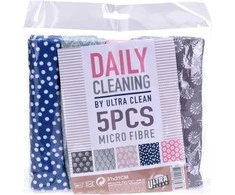 Ultra Clean Virtuvės šluostė su mikropluošto mikropluošto šluostės 31x31 cm 5 vnt.