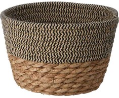 Home Styling Collection PIECES Natūralaus pluošto krepšelių rinkinys, 3 vnt