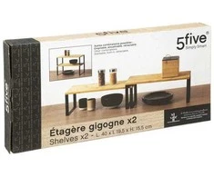5five Simply Smart PIECES Pastatoma virtuvės lentyna stalviršiui, 2 vnt