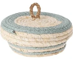 Home Styling Collection PIECES Sandėliavimo konteineriai su dangteliu, 3 vnt