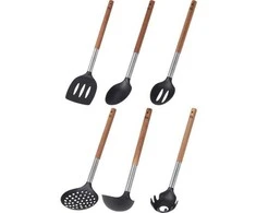 Excellent Houseware Virtuvės reikmenų rinkinys su stovu 7 vnt.