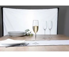 Secret De Gourmet PIECES VOLTA šampano taurės, 6 vnt. po 210 ml