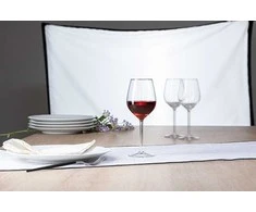 Secret De Gourmet PIECES VOLTA vyno taurės, 6 vnt. po 380 ml