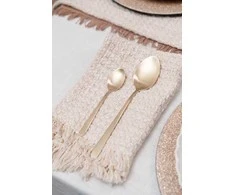 Secret De Gourmet PIECES Žalias HARMONY stalo įrankių rinkinys, 24 vnt., aukso spalva