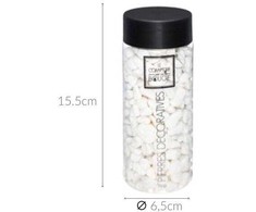 Atmosphera PIERRE DÉCO dekoratyviniai akmenys, 750 g, balti