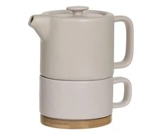 Bikuva.lt Arbatinukas su puodeliu SECRET DE GOURME 160724C Rausvas 400ml