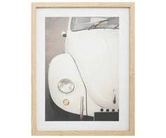 Atmosphera Įrėmintas plakatas su retro automobiliu VIVIEN, 30 x 40 cm