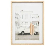 Atmosphera Įrėmintas plakatas su retro automobiliu VIVIEN, 30 x 40 cm