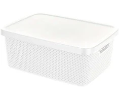 Storage Solutions Plastikinis indas su dangteliu, 13 l