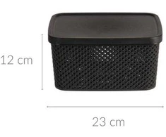 Storage Solutions Plastikinis indas su dangteliu, 3500 ml