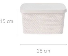 Storage Solutions Plastikinis indas su dangteliu, 7000 ml