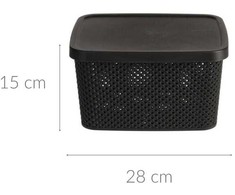 Storage Solutions Plastikinis indas su dangteliu, 7000 ml
