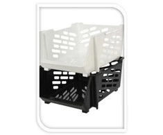 Storage Solutions Plastikinis laikymo krepšelis, 44 x 33,5 x 20 cm