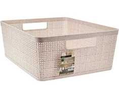 Storage Solutions Plastikinis laikymo krepšelis, 35 x 29 x 13 cm