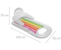 Intex plaukimo kėdė su atlošu, INTEX