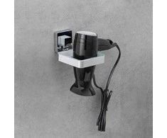 Plaukų džiovintuvas holder QUADRO, Vacuum-Loc, stainless steel, WENKO